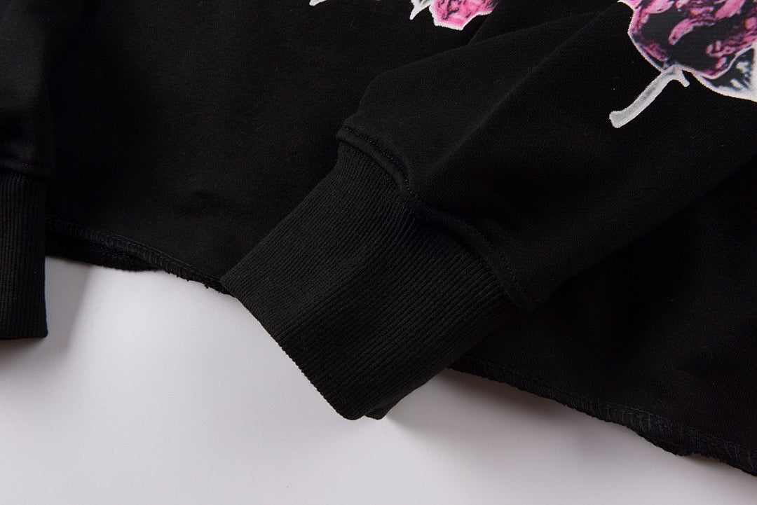 ASAP ROCKY 合作款 YAMS DAY VLON Hoodie 嘻哈说唱 人像套头卫衣 - view 3