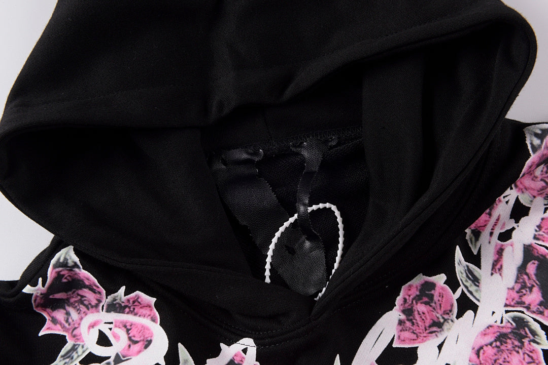ASAP ROCKY 合作款 YAMS DAY VLON Hoodie 嘻哈说唱 人像套头卫衣 - view 6