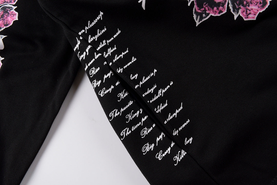 ASAP ROCKY 合作款 YAMS DAY VLON Hoodie 嘻哈说唱 人像套头卫衣 - view 7