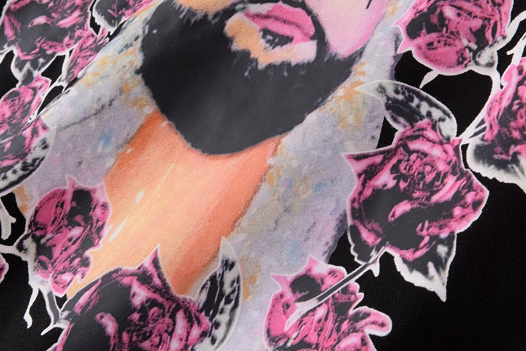 ASAP ROCKY 合作款 YAMS DAY VLON Hoodie 嘻哈说唱 人像套头卫衣 - view 8