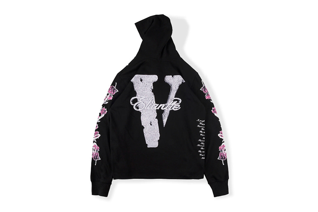 ASAP ROCKY 合作款 YAMS DAY VLON Hoodie 嘻哈说唱 人像套头卫衣 - view 13