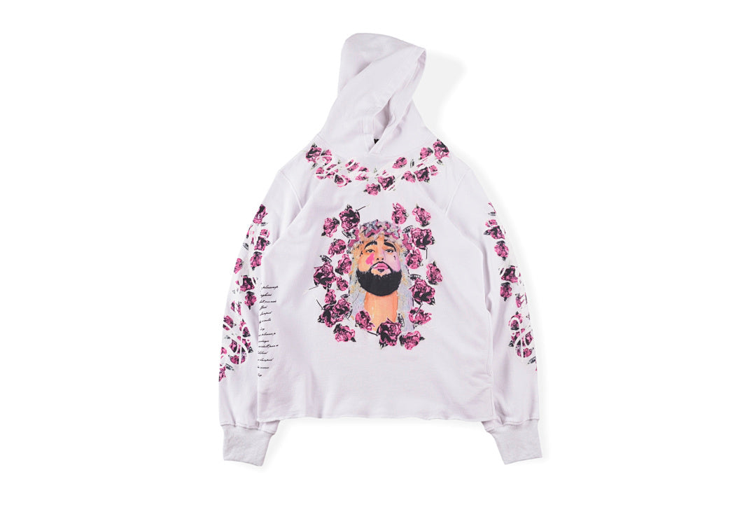 ASAP ROCKY 合作款 YAMS DAY VLON Hoodie 嘻哈说唱 人像套头卫衣 - view 16