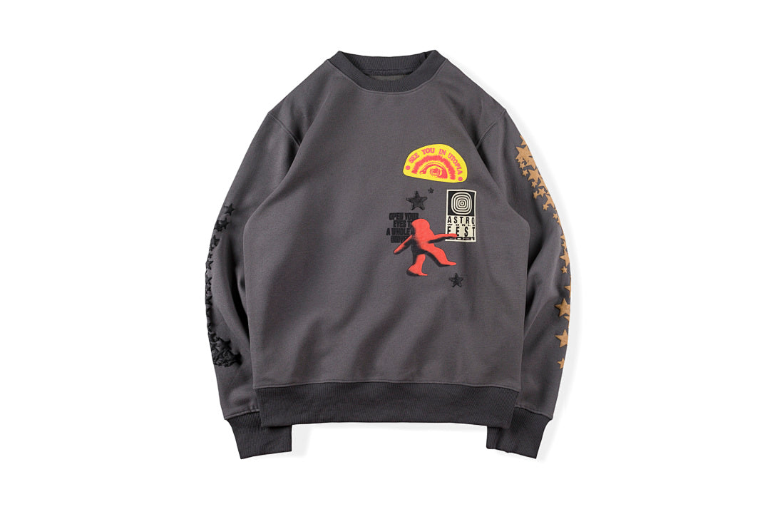 Travis Scott ts Astrofest Cactus Jack Hoodie 巡演音乐节卫衣 - view 13