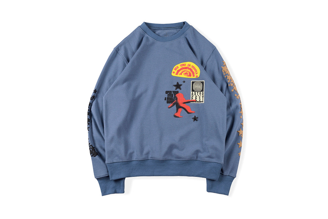 Travis Scott ts Astrofest Cactus Jack Hoodie 巡演音乐节卫衣 - view 15