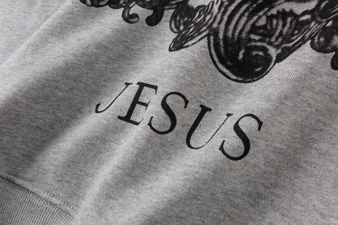 村上KaiKai KiKiSTM×TM SWEAT jesus/GRY毛 - view 7