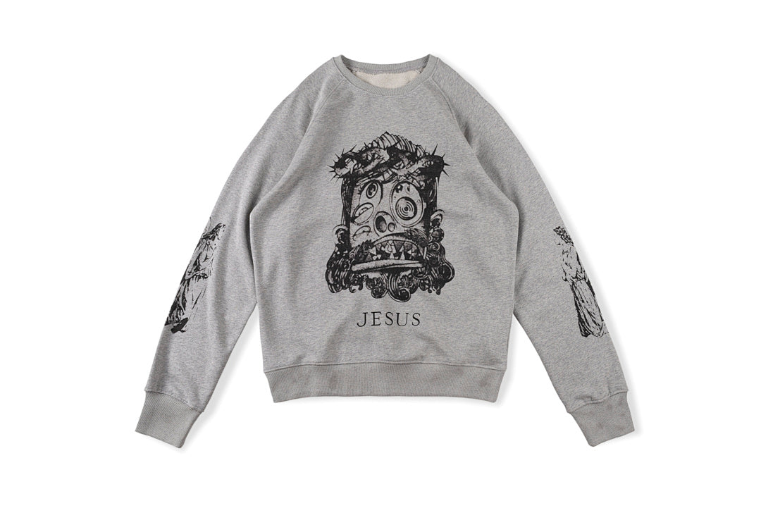 村上KaiKai KiKiSTM×TM SWEAT jesus/GRY毛 - view 11