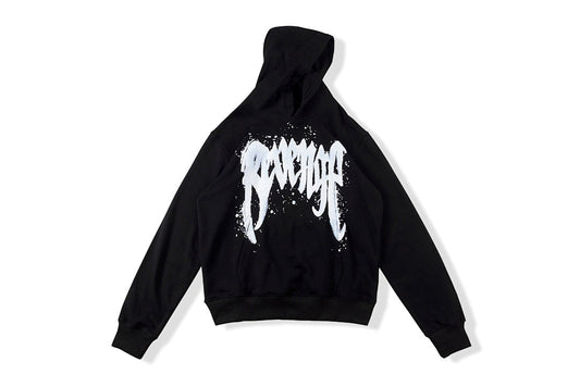 REVENGE SNOW FALL ARCH LOGO HOODIE飘雪骷髅男女套头卫衣 - view 11