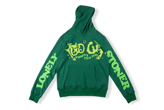 Scott Mescuid 卡迪同款LONELY STONER HOODIE 手绘涂鸦套头卫衣 - view 14