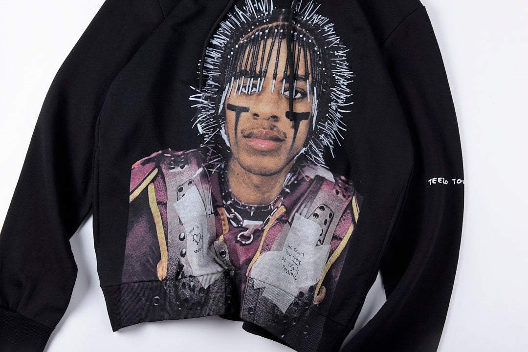 Travis Scott Teezo Touchdown Utopia Tour Tee长钉头像卫衣 - view 6