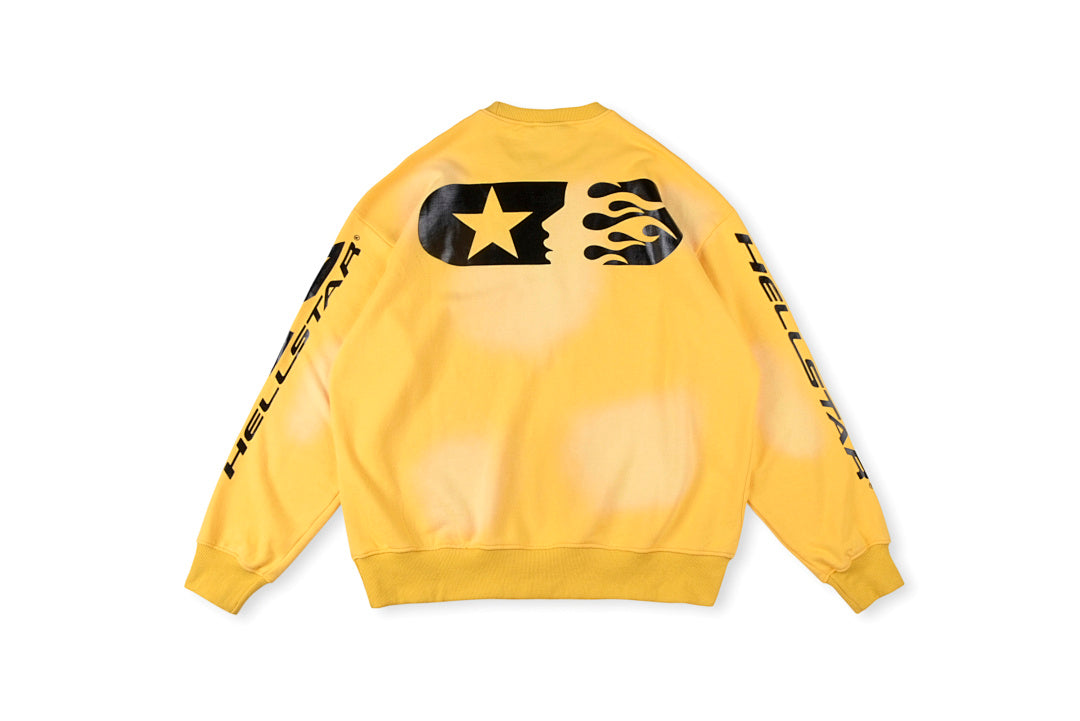 Hellstar Studios Sports Crewneck hoodie logo圆领男女套头卫衣 - view 3