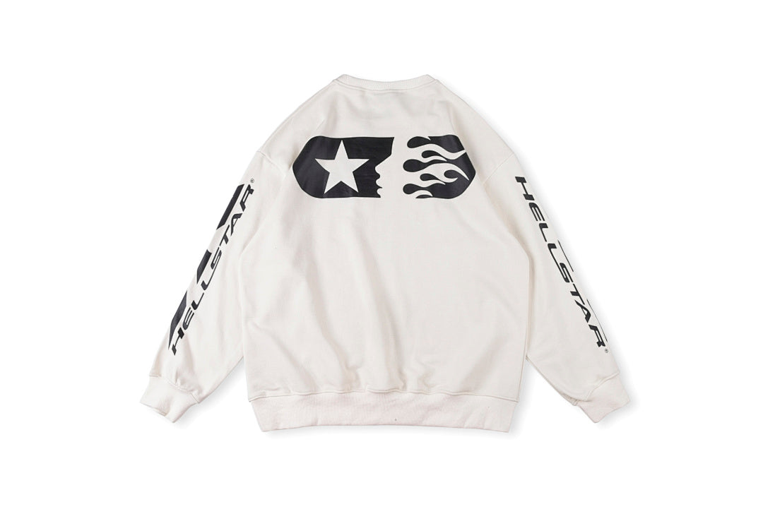 Hellstar Studios Sports Crewneck hoodie logo圆领男女套头卫衣 - view 14