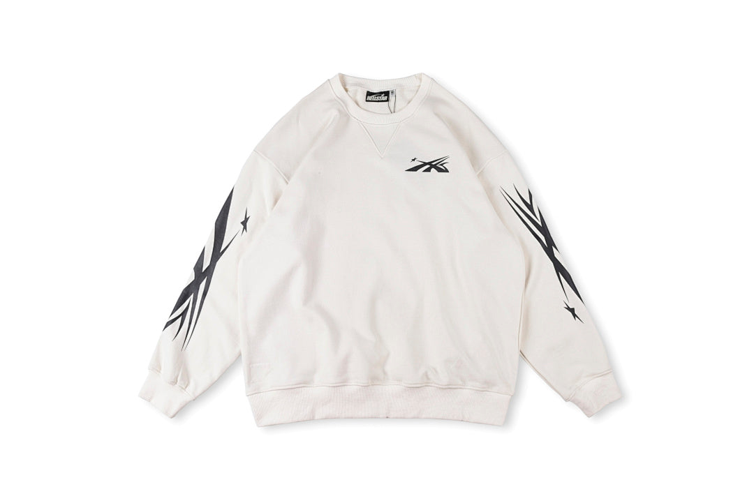 Hellstar Studios Sports Crewneck hoodie logo圆领男女套头卫衣 - view 15