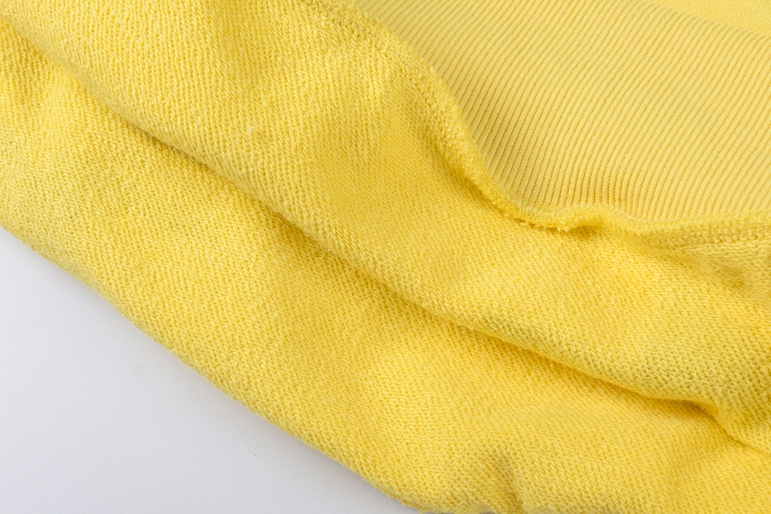 Sp5der YELLOW 5STAR ZIP HOODIE美式五角星logo纯棉卫衣 - view 1
