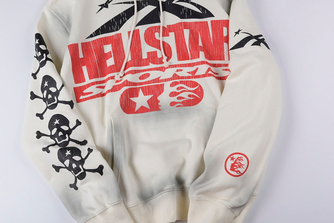Hellstar 地狱之星If You Dont Like US Beat标语骷髅头卫衣 - view 6