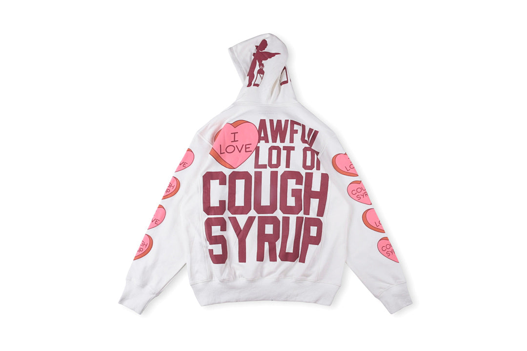 2024欧美潮That's A Awful Lot of Cough Syrup 爱心运动休闲卫衣 - view 13