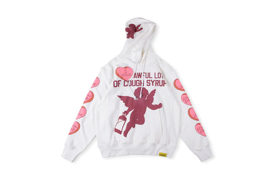 2024欧美潮That's A Awful Lot of Cough Syrup 爱心运动休闲卫衣 - view 14