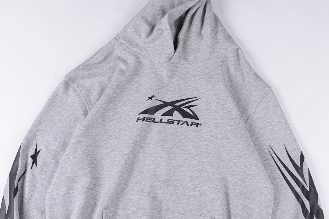 Hellstar Studios Sports Crewneck hoodie logo连帽男女套头卫衣 - view 7