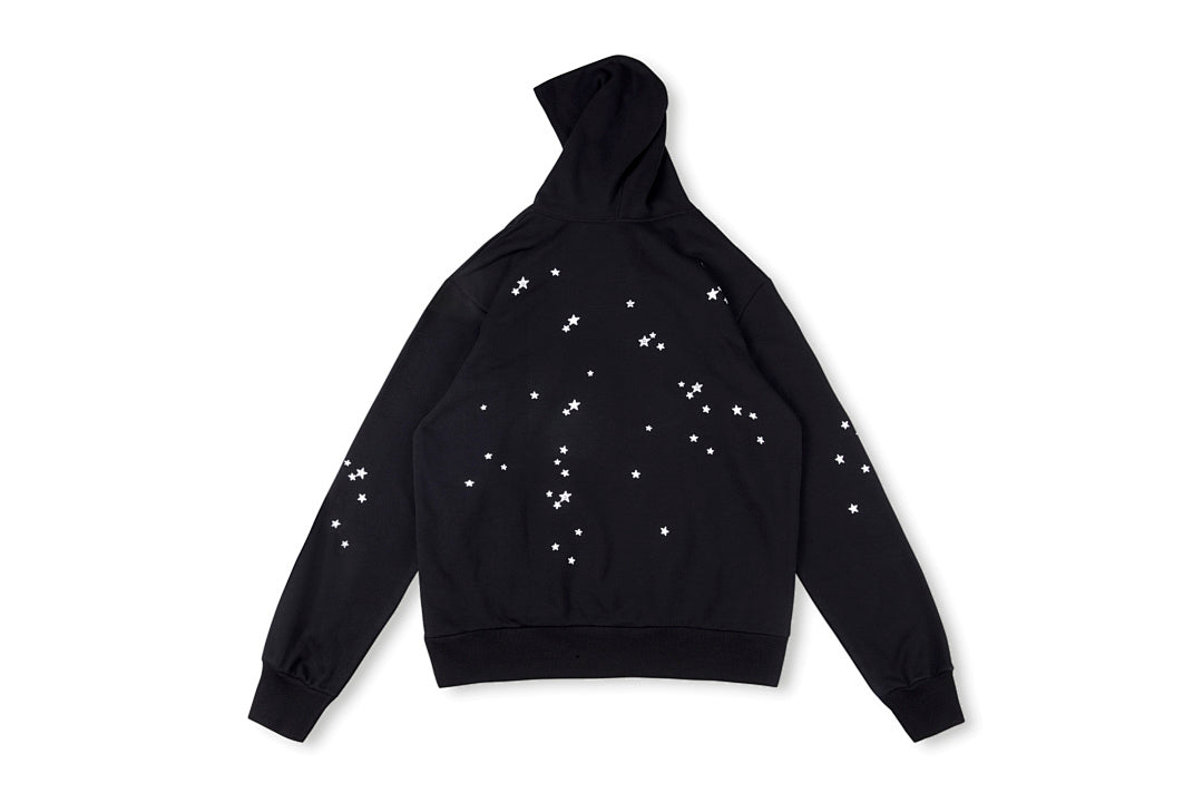 Sp5der worldwide 55555 Jeffery Hoodie星星字母休闲长裤 - view 9