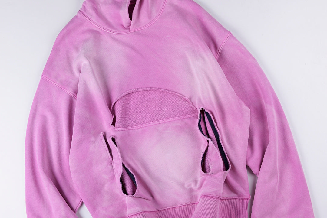 KANYE WEST TRIPLE POCKET PERFECTH HOODIE洗水休闲卫衣 - view 5