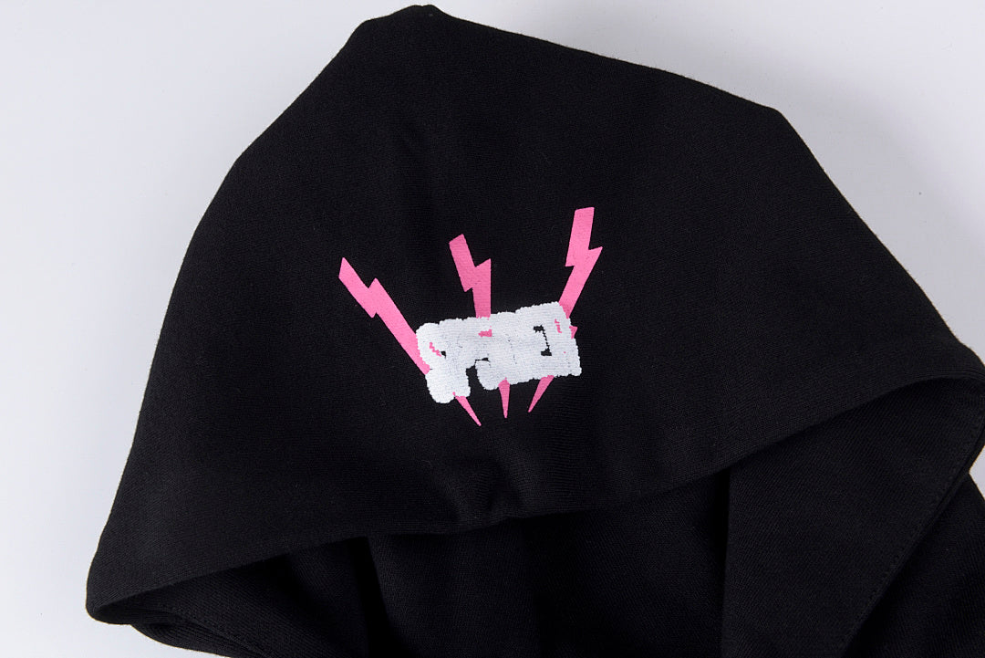 Sp5der 555555 Hoodie 经典蜘蛛网印花男女休闲连帽卫衣 - view 5