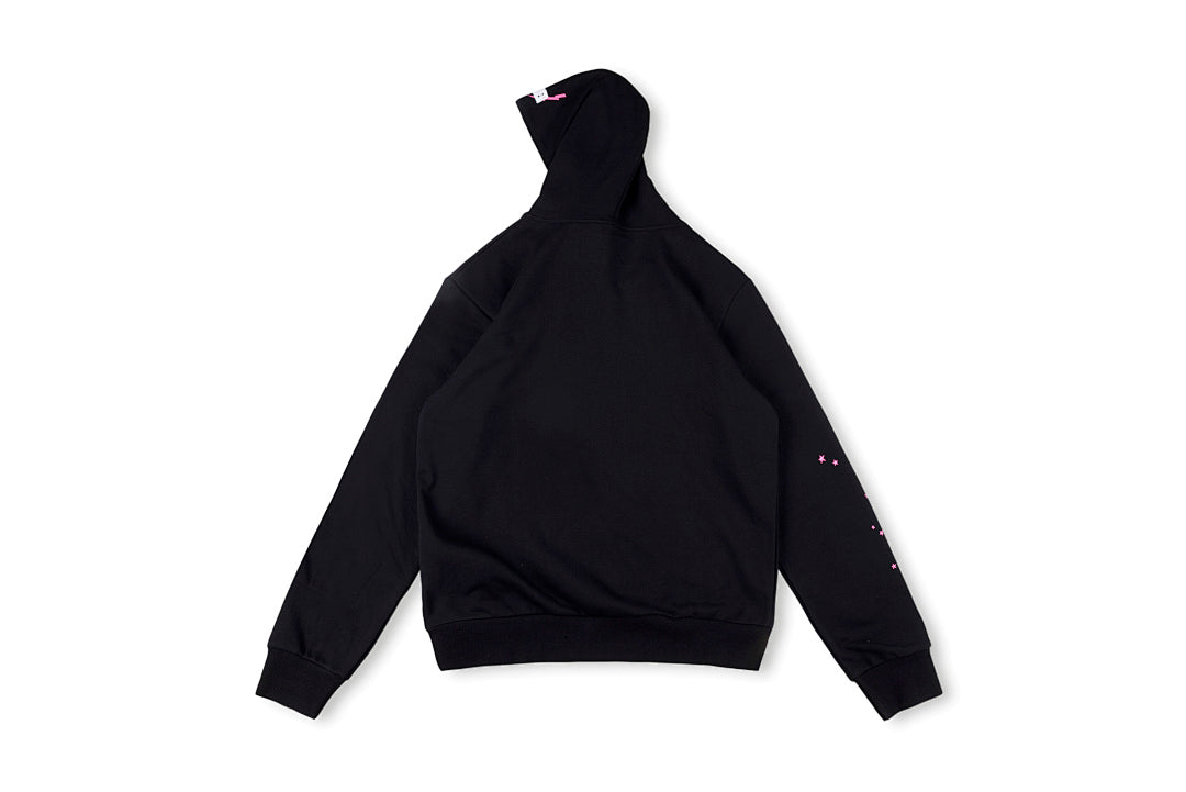 Sp5der 555555 Hoodie 经典蜘蛛网印花男女休闲连帽卫衣 - view 12