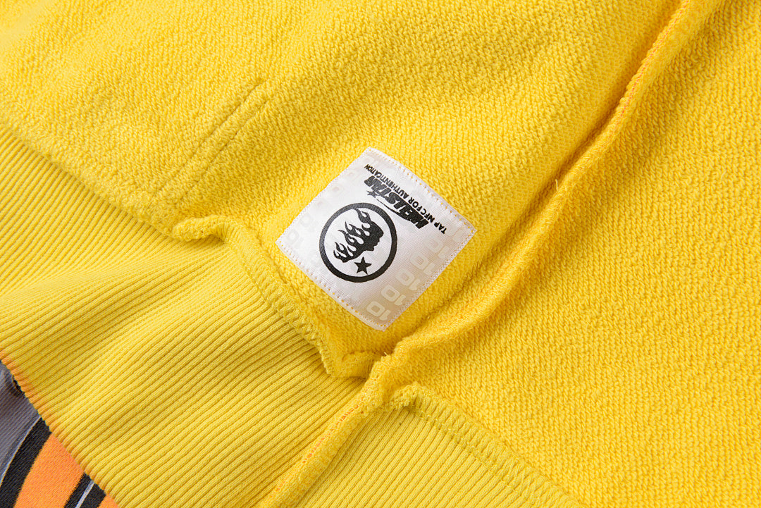 Hellstar Studios sun zip orange hoodie capsule 11拉链卫衣 - view 2