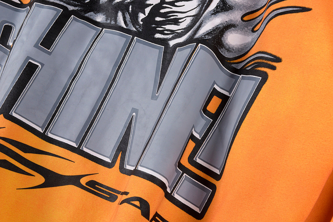 Hellstar Studios sun zip orange hoodie capsule 11拉链卫衣 - view 10