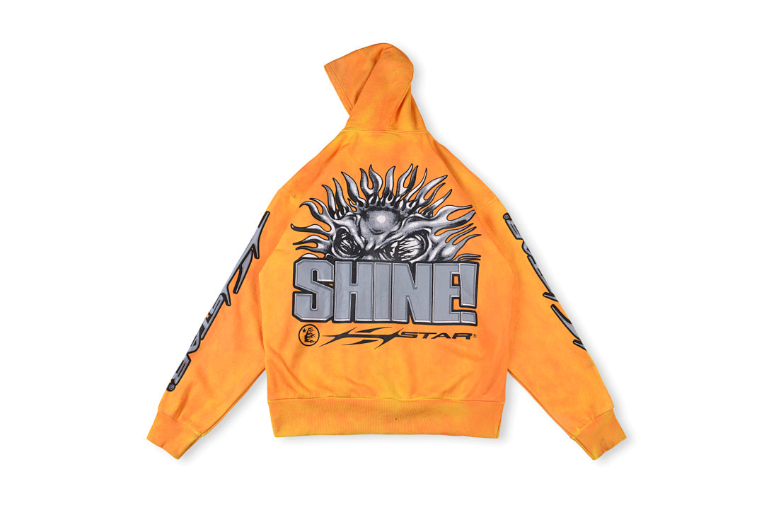 Hellstar Studios sun zip orange hoodie capsule 11拉链卫衣 - view 12