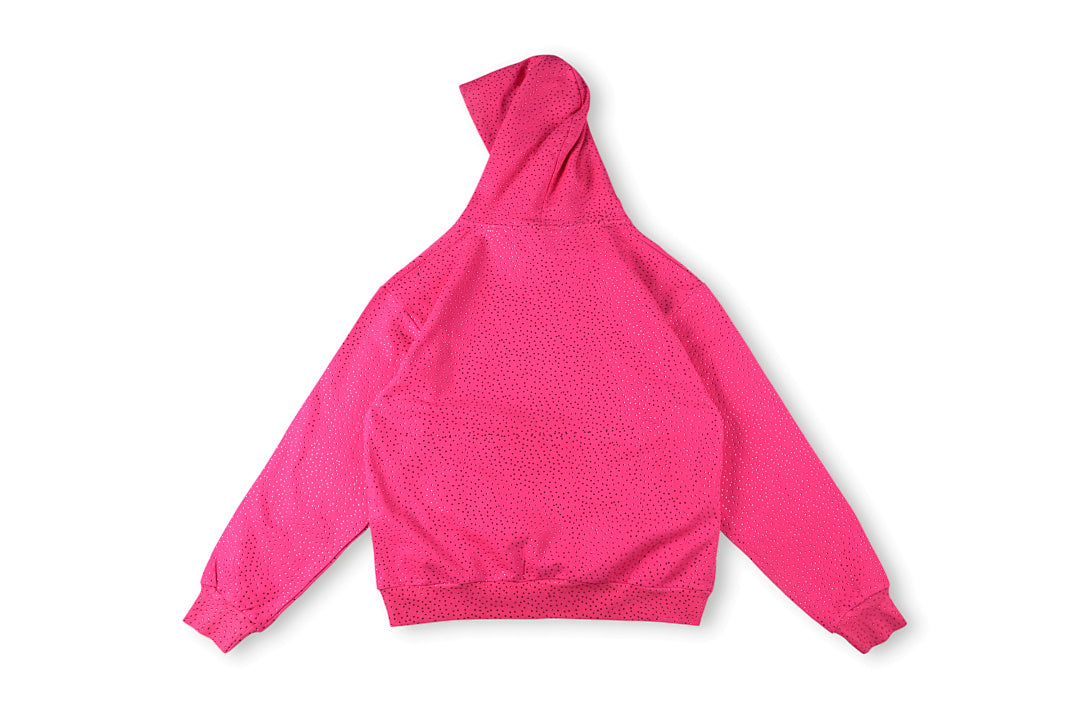 Sp5der worldwide 555555 SPIDER hoodie满烫钻蜘蛛套装卫衣 - view 1