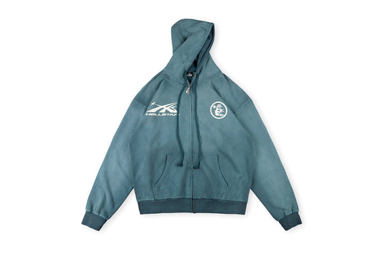 Hellstar Studios Zip Up Hoodie 拉链洗水纯棉连帽卫衣 - view 20