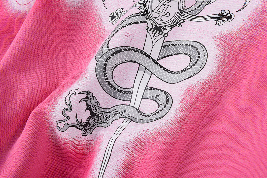 Lost intricacy Lavender Zip Up Hoodie 洗水拉链连帽卫衣 - view 6