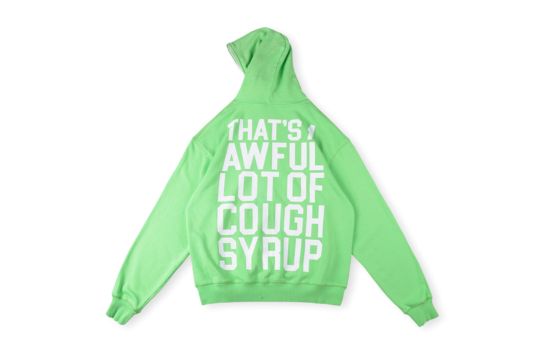 That's A Awful Lot of Cough Syrup裂纹印花休闲套装卫衣 - view 3