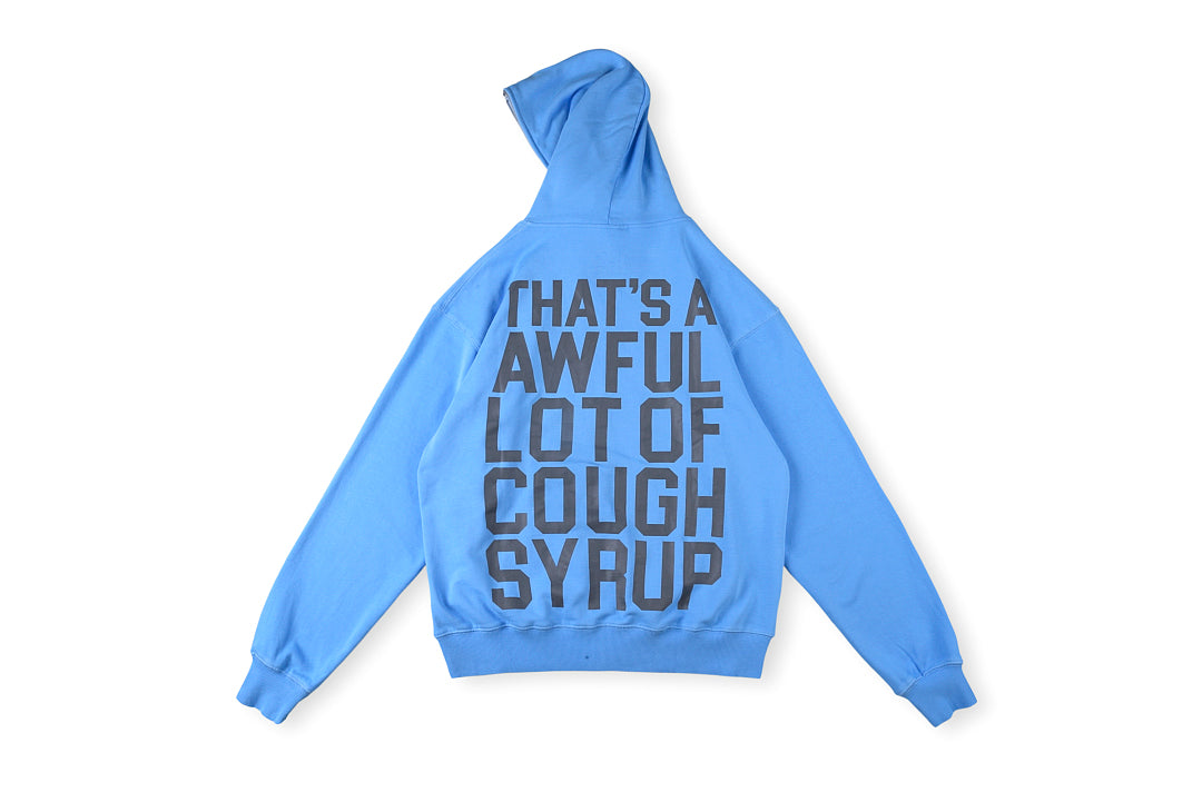 That's A Awful Lot of Cough Syrup裂纹印花休闲套装卫衣 - view 5