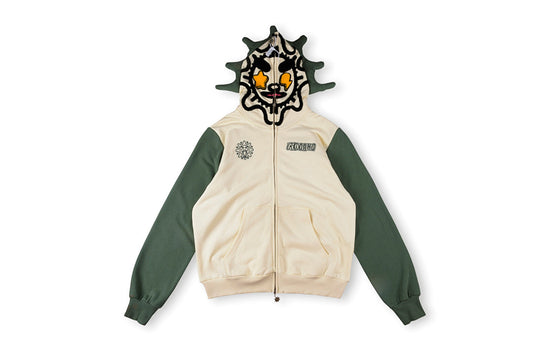 Glo Gang The Glory Full Zip Hoodie刺绣个性尖角连帽卫衣 - view 12