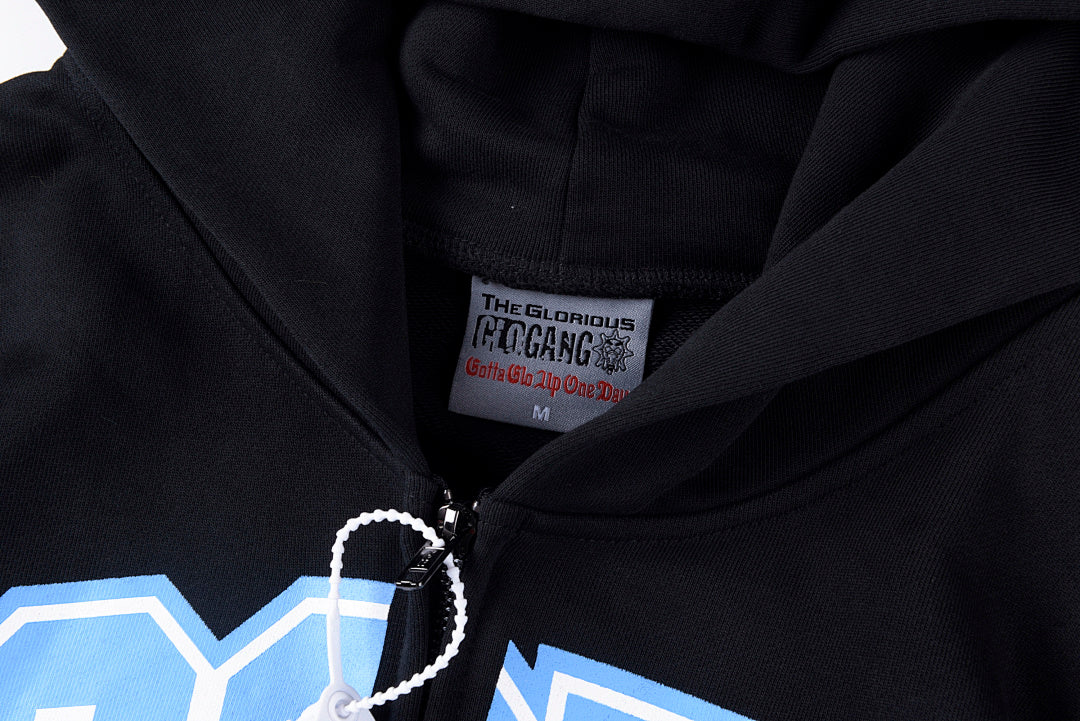 Glo Gang Boyz Worldwide hoodie 饮料卡通男女拉链卫衣 - view 2