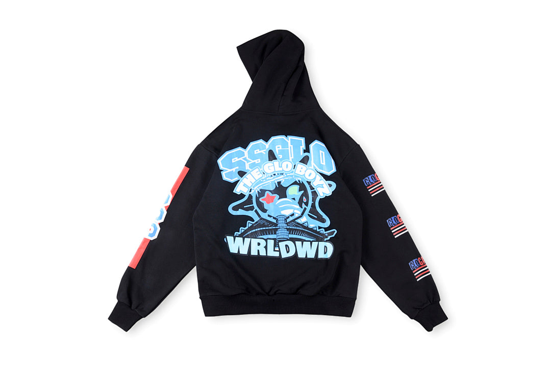 Glo Gang Boyz Worldwide hoodie 饮料卡通男女拉链卫衣 - view 13