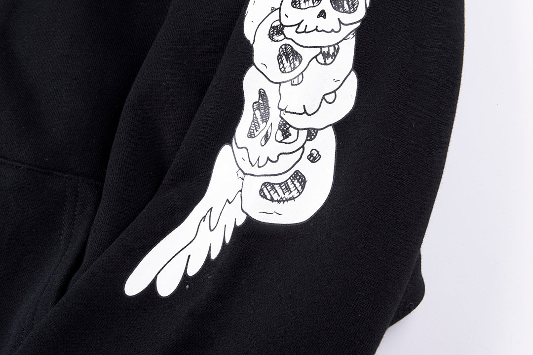 Glo Gang Halloween Full Zip Hoodie 万圣节系列连帽卫衣 - view 4