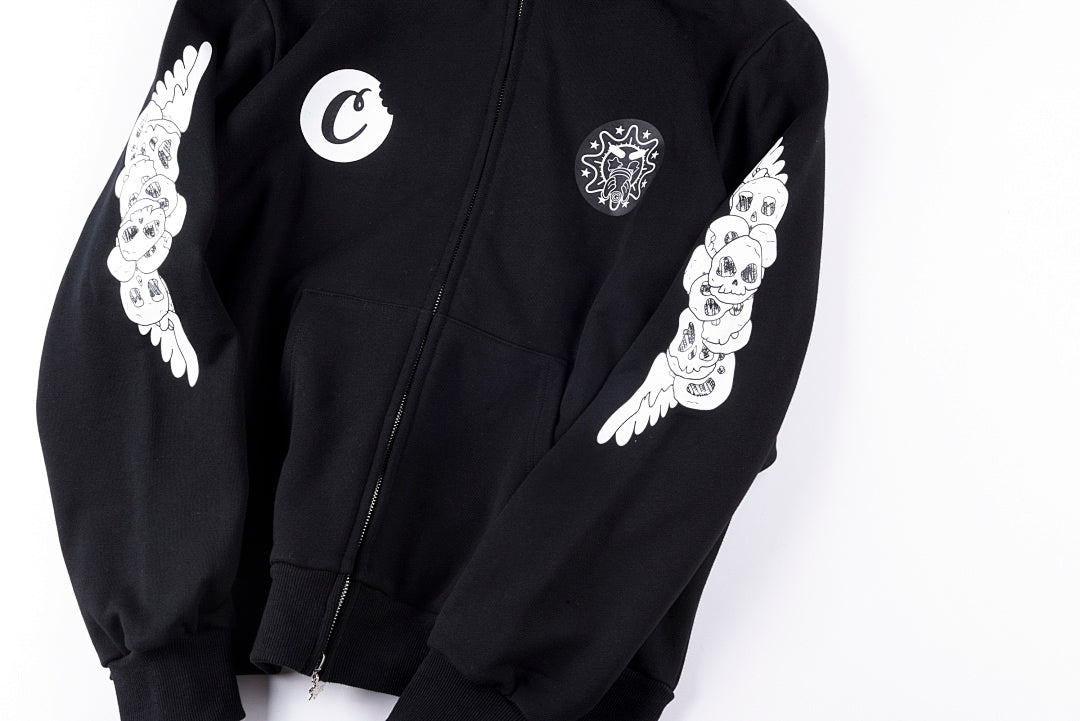 Glo Gang Halloween Full Zip Hoodie 万圣节系列连帽卫衣 - view 5
