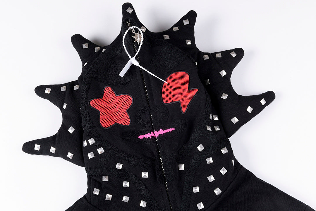 Glo Gang Halloween Full Zip Hoodie 万圣节系列连帽卫衣 - view 6