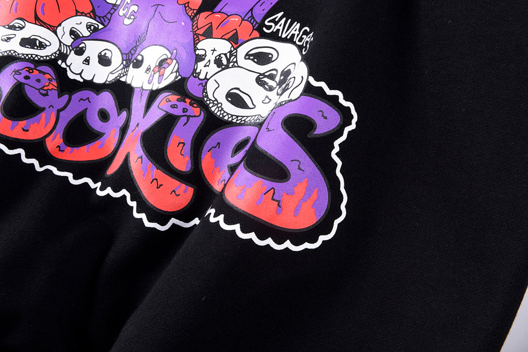 Glo Gang Halloween Full Zip Hoodie 万圣节系列连帽卫衣 - view 10