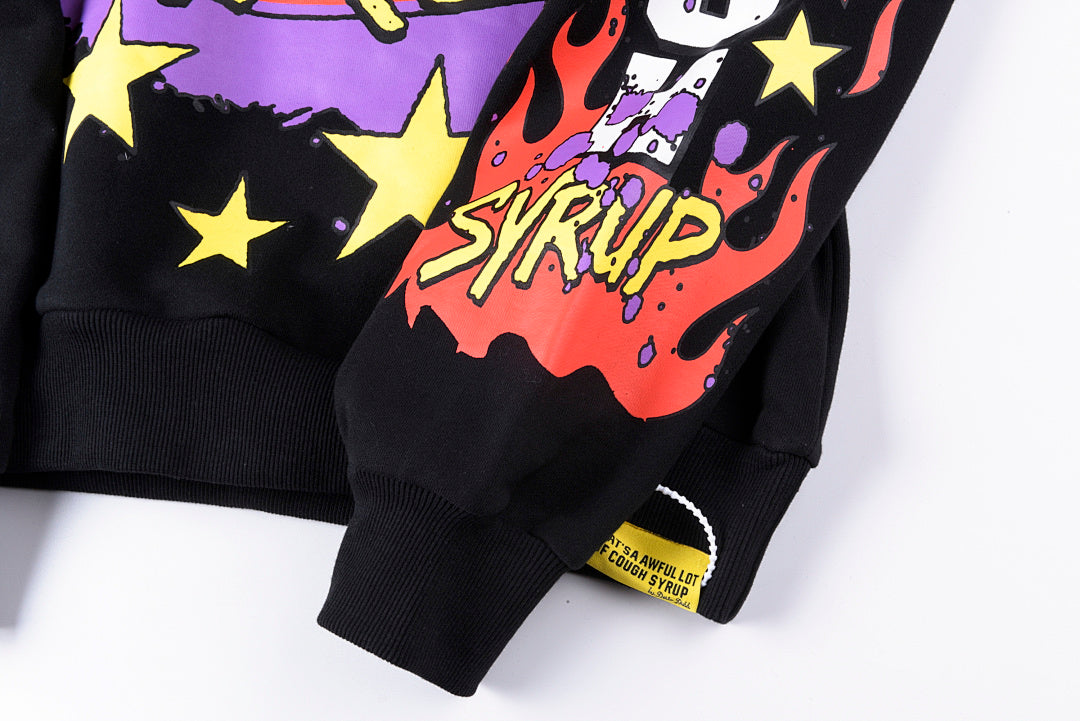 That's A Awful Lot of Cough Syrup Red Hoodie休闲连帽卫衣 - view 4
