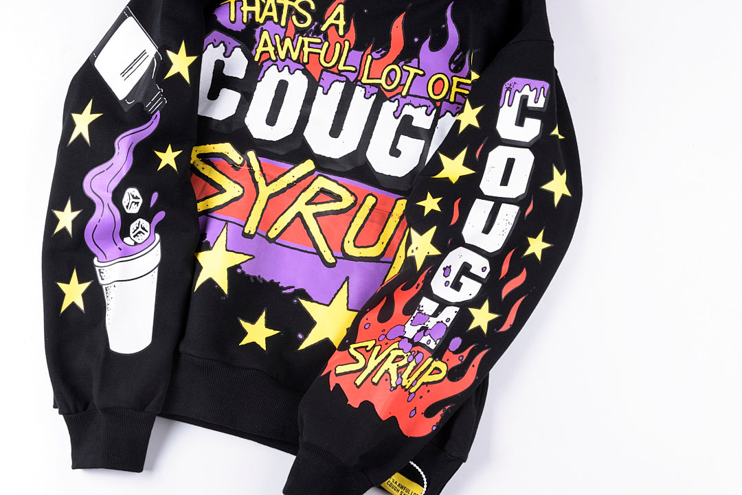 That's A Awful Lot of Cough Syrup Red Hoodie休闲连帽卫衣 - view 6