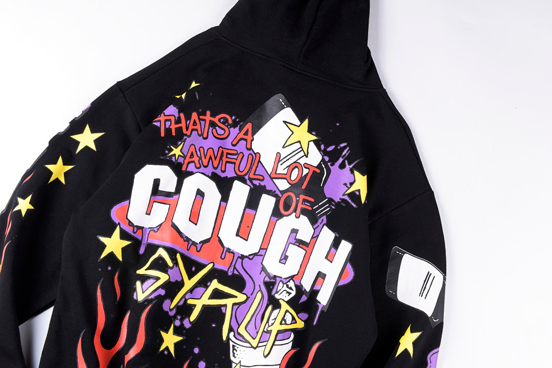 That's A Awful Lot of Cough Syrup Red Hoodie休闲连帽卫衣 - view 11