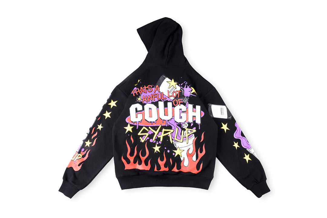 That's A Awful Lot of Cough Syrup Red Hoodie休闲连帽卫衣 - view 12