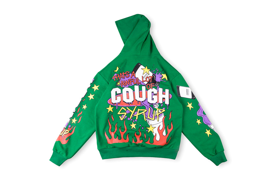 That's A Awful Lot of Cough Syrup Red Hoodie休闲连帽卫衣 - view 14