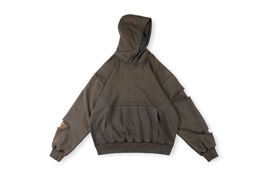 Kapital Kountry Smile Patch Reversible 两面穿洗水做旧卫衣 - view 13