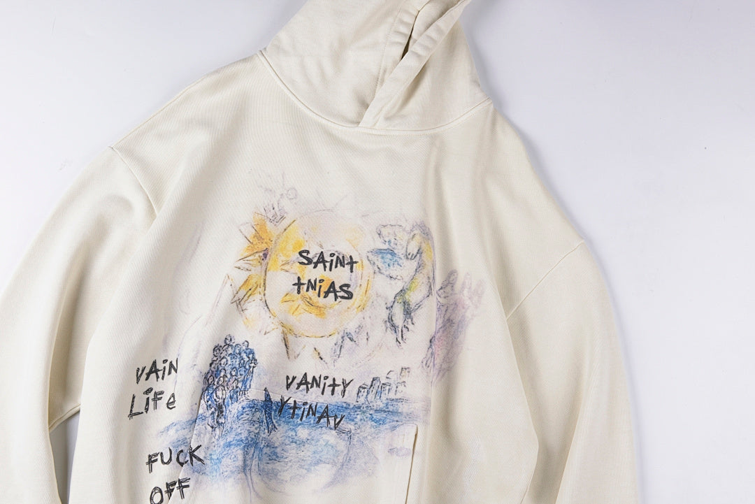 SAINT VANITY Global BHM Girl Ogor Attack休闲连帽卫衣 - view 6
