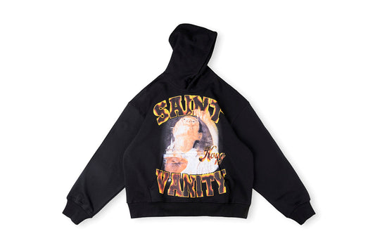 SAINT VANITY SV Flower Girl TEE 复古印花卫衣 - view 9