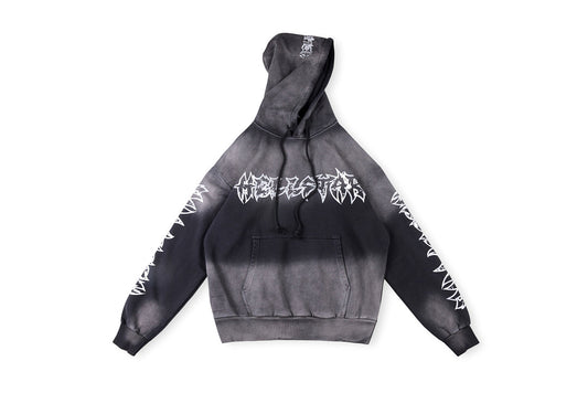 Hellstar Studios Glitter printing Hoodie 闪片印花洗水连帽卫衣 - view 15
