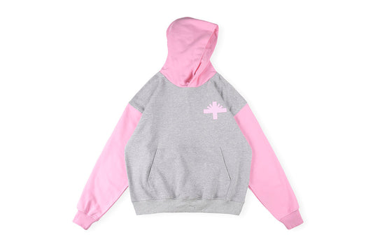 Vertabrae Assembling Hoodie 立体印花拼接磨烂连帽卫衣 - view 11